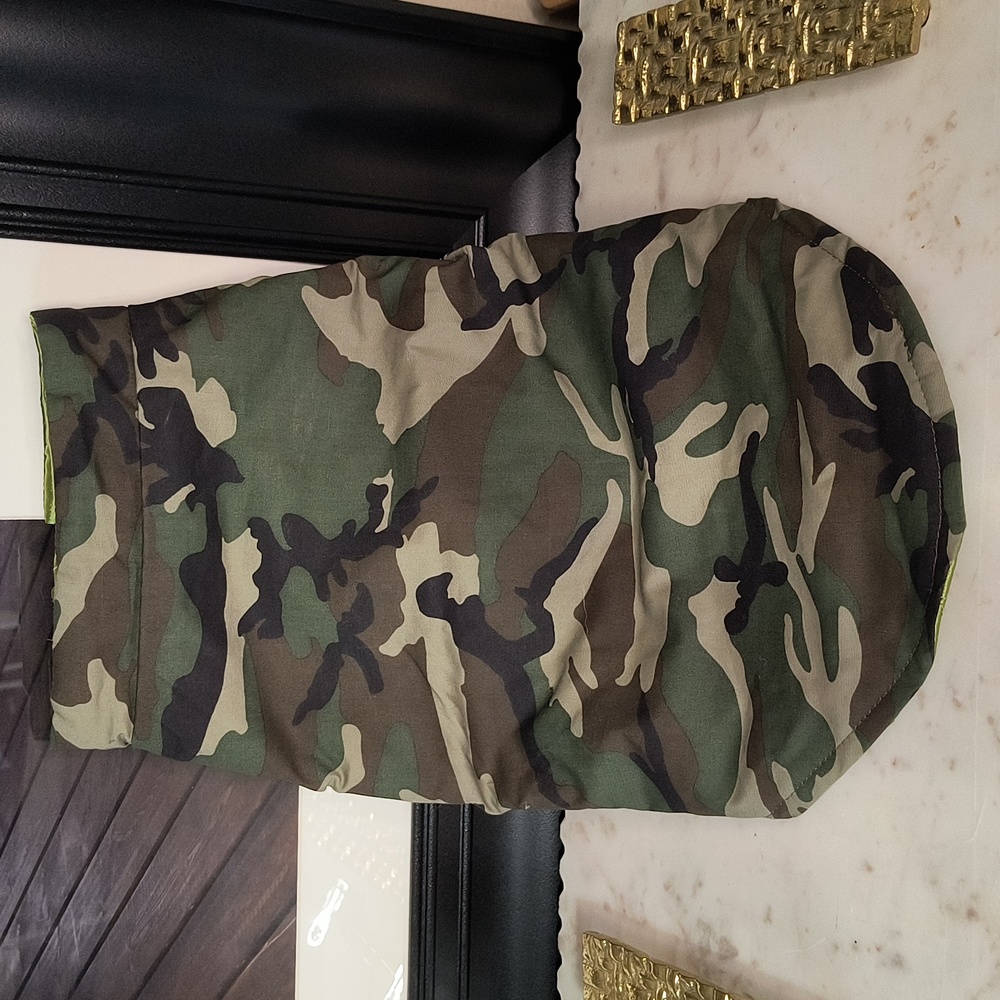 Quilted Camo Dog Vest